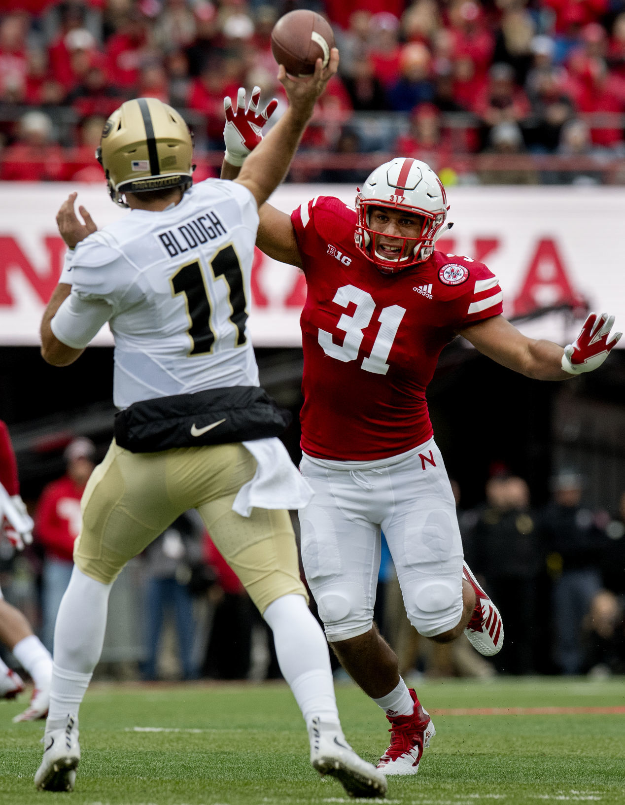 Nebraska vs. Purdue, 9/29